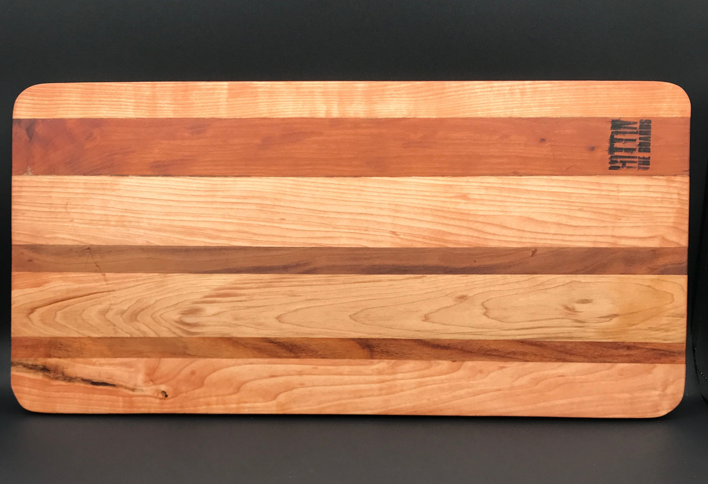 Large Cutting Board with Maple, Walnut and Cherry