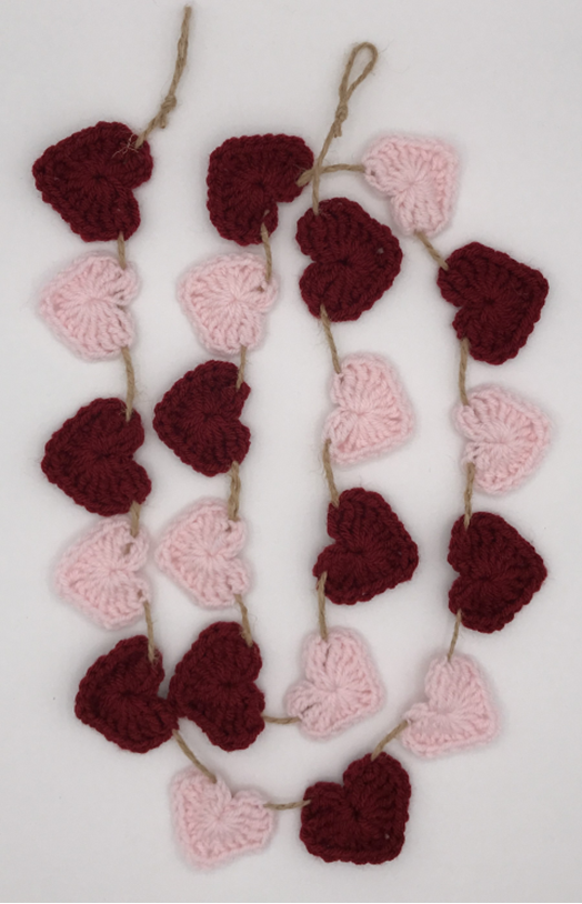 Heirloom Valentine's Day Garland