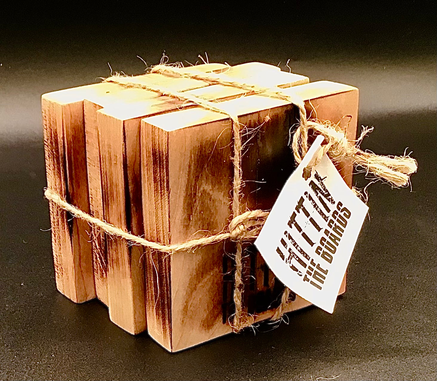 Burned Coasters