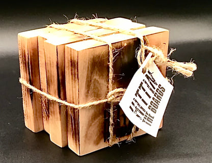 Burned Coasters