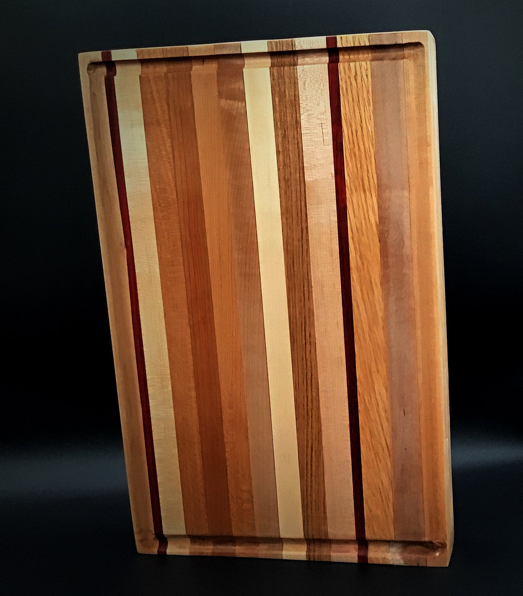 Butcher Block Cutting Board with juice groove