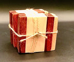 Maple / Purpleheart coasters