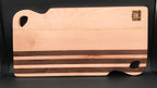 Large Charcuterie/Cutting Board with Maple and Walnut