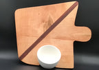 Puzzle Piece Board with Maple, Walnut