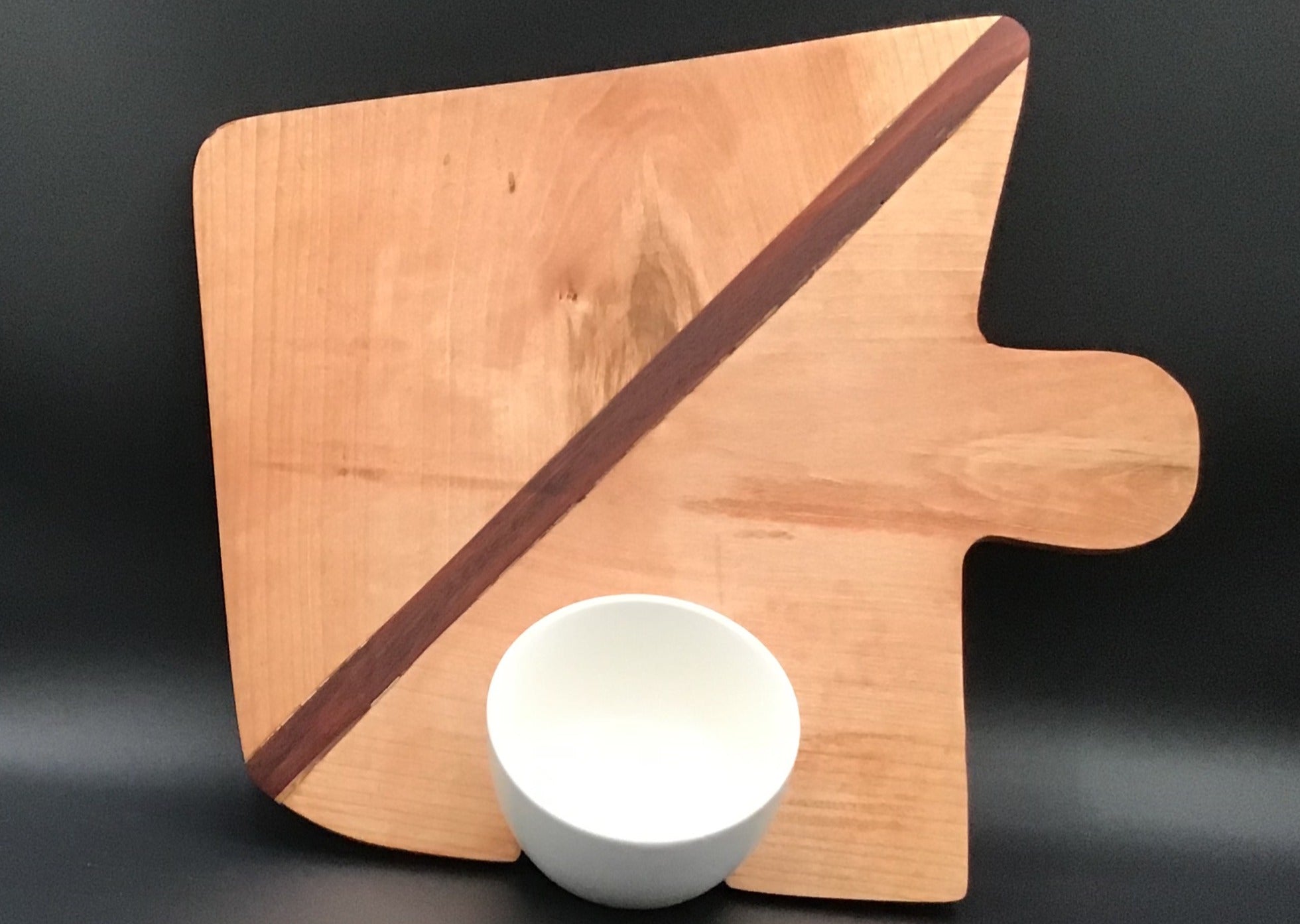 Puzzle Piece Board with Maple, Walnut