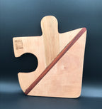 Puzzle Piece Board with Maple, Walnut