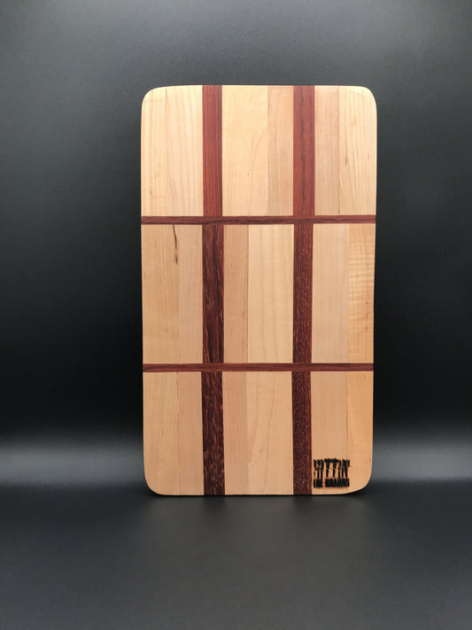 Medium Maple & Purpleheart Board